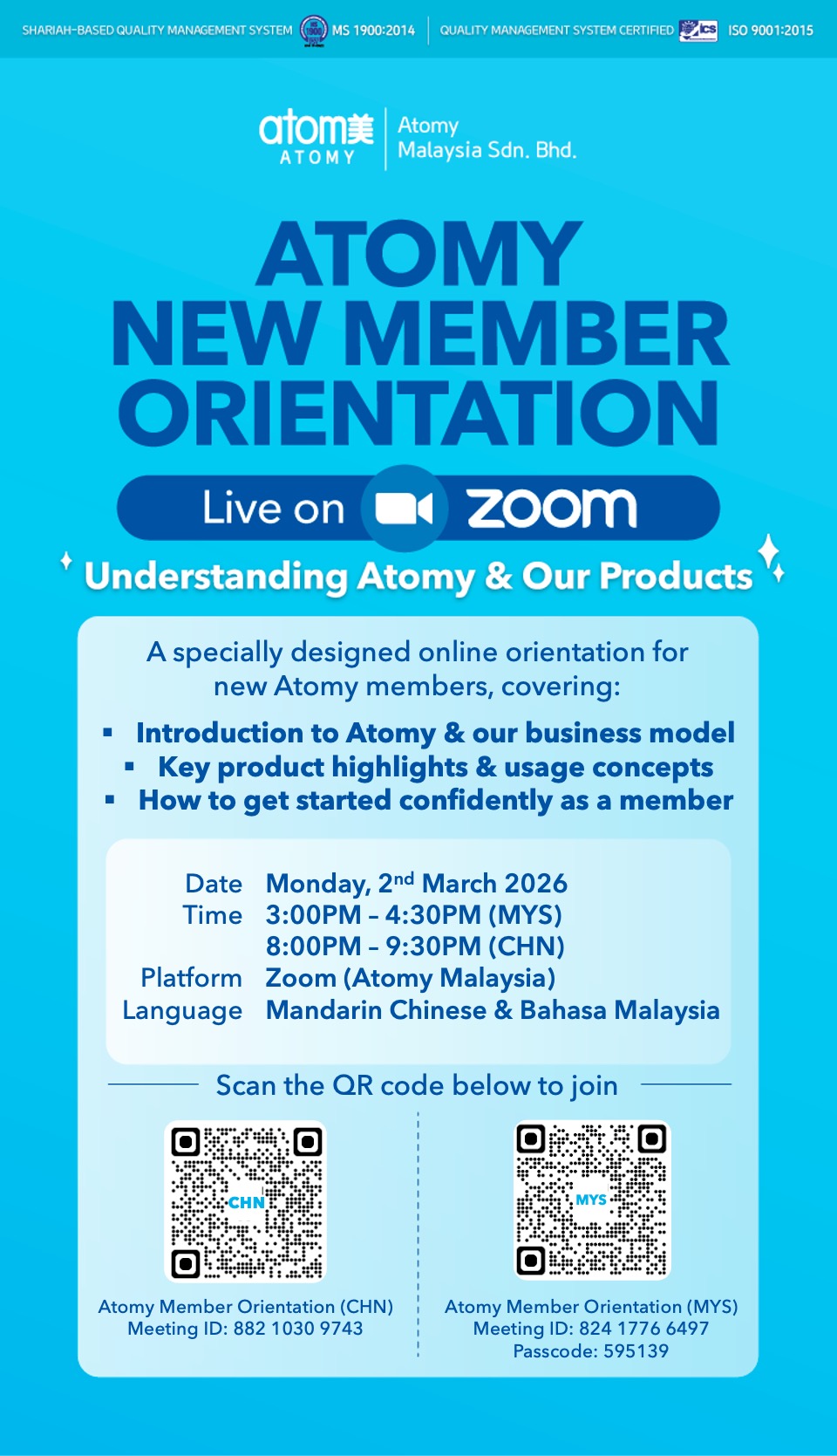 Notice | Atomy Malaysia