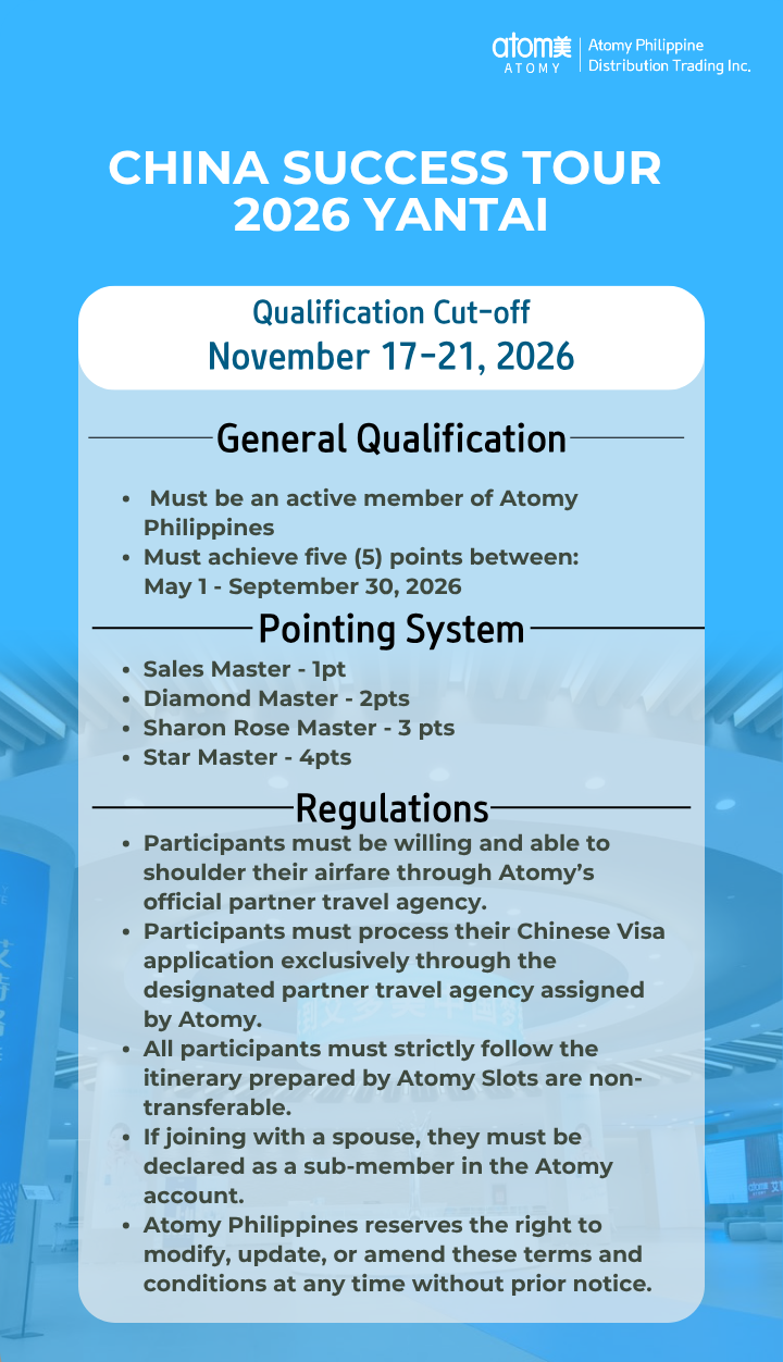 Notice | Atomy Philippines