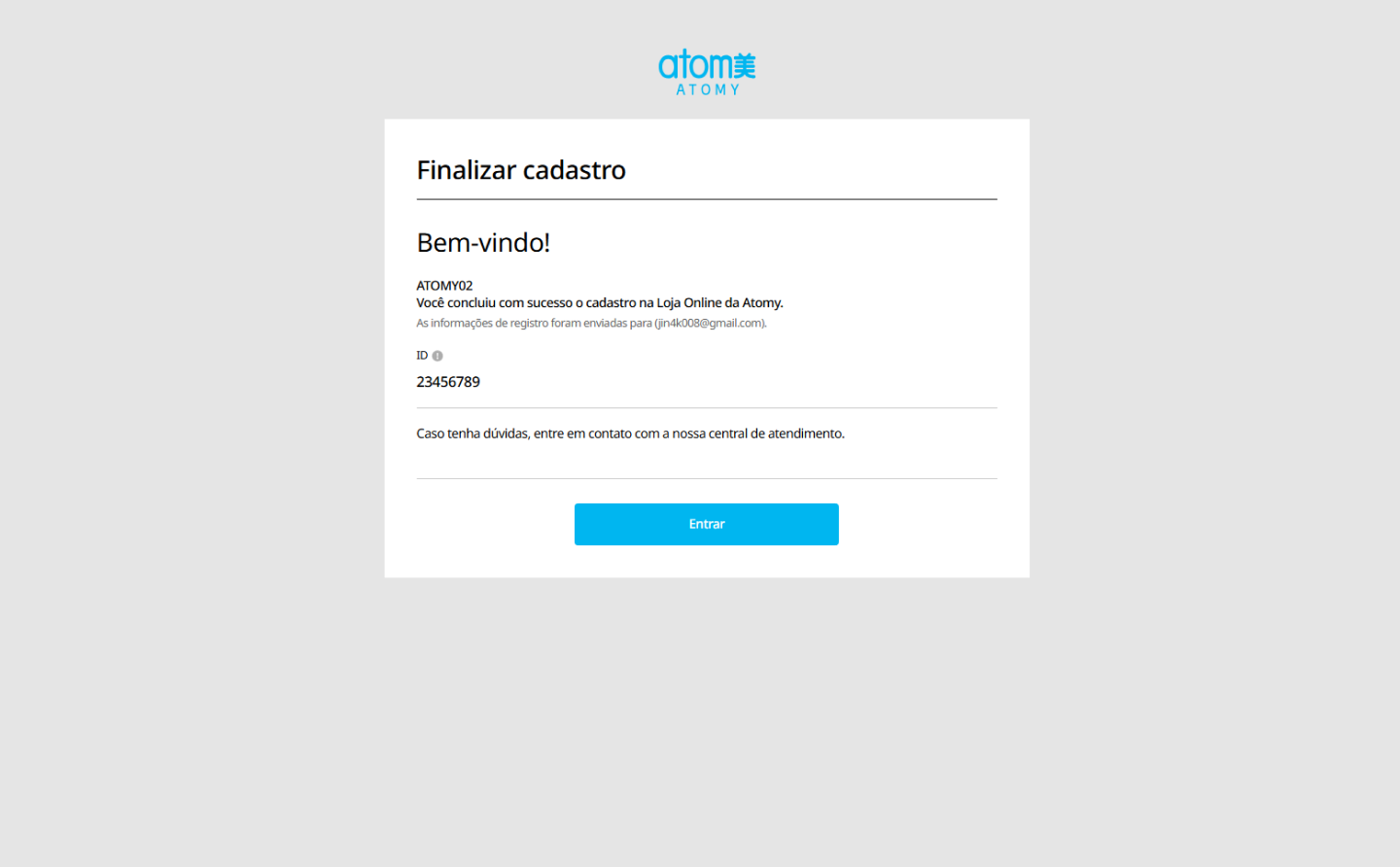 Atomy Brazil Bolivia Register Member Atomy Official